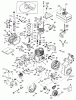 Toro 38063 (622) - 622 Snowthrower, 2000 (000000001-000999999) Ersatzteile ENGINE TECUMSEH MODEL HSK60-76011C ONLY ON: 38063