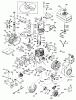 Toro 38063 (622) - 622 Snowthrower, 2000 (000000001-000999999) Ersatzteile ENGINE TECUMSEH MODEL HSK60-76012C ONLY ON: 38064