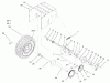 Toro 38063 (622) - 622 Snowthrower, 2000 (000000001-000999999) Ersatzteile TRACTION ASSEMBLY #2