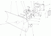 Toro 38065 (624) - 624 Snowthrower, 1989 (9000001-9999999) Ersatzteile GRADER BLADE ASSEMBLY MODEL 59099 (OPTIONAL)