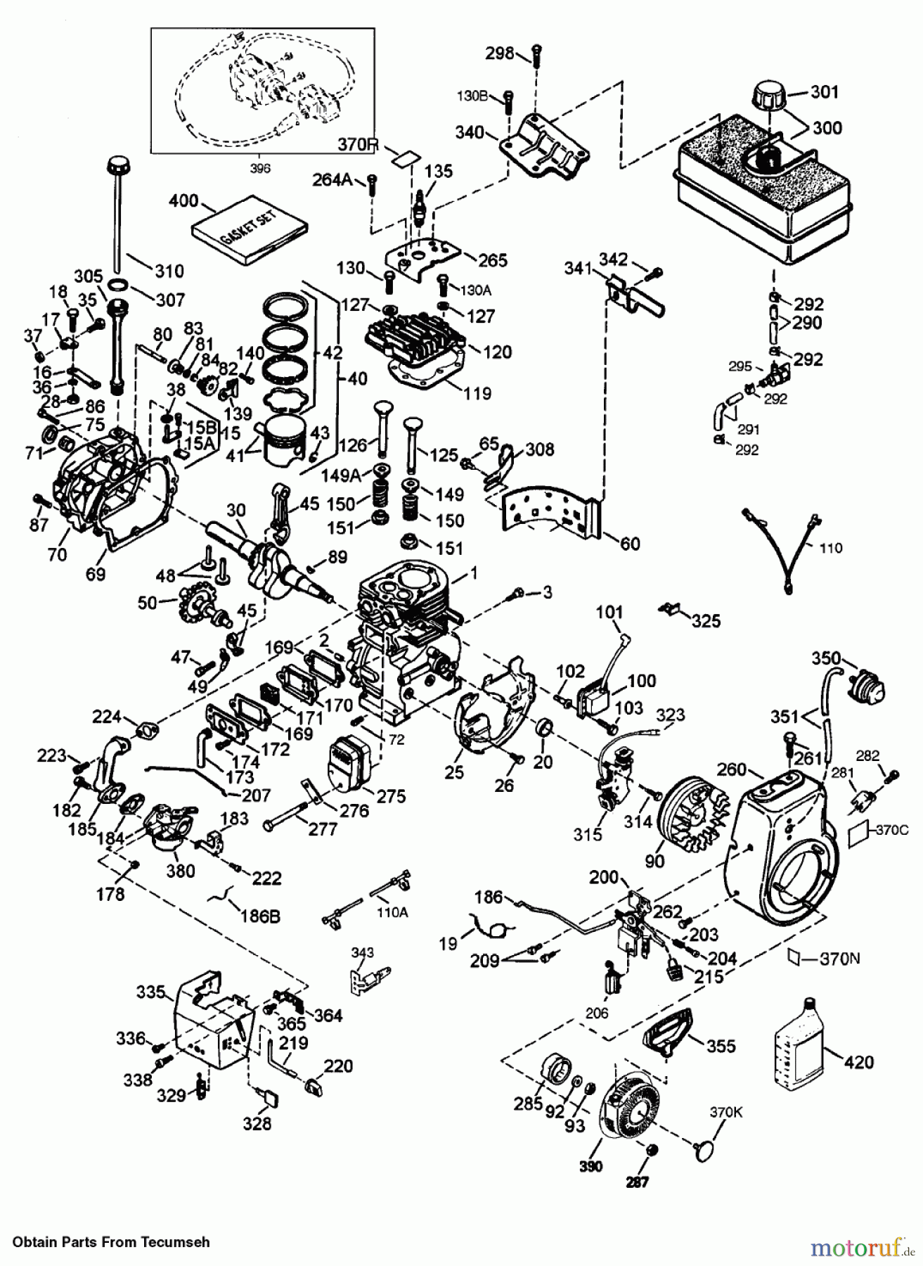 Toro Neu Snow Blowers/Snow Throwers Seite 1 38066 (824XL) - Toro 824XL Power Throw Snowthrower, 2000 (200000001-200999999) ENGINE TECUMSEH MODEL #HMSK80-155645V (MODEL NO. 38066 ONLY)