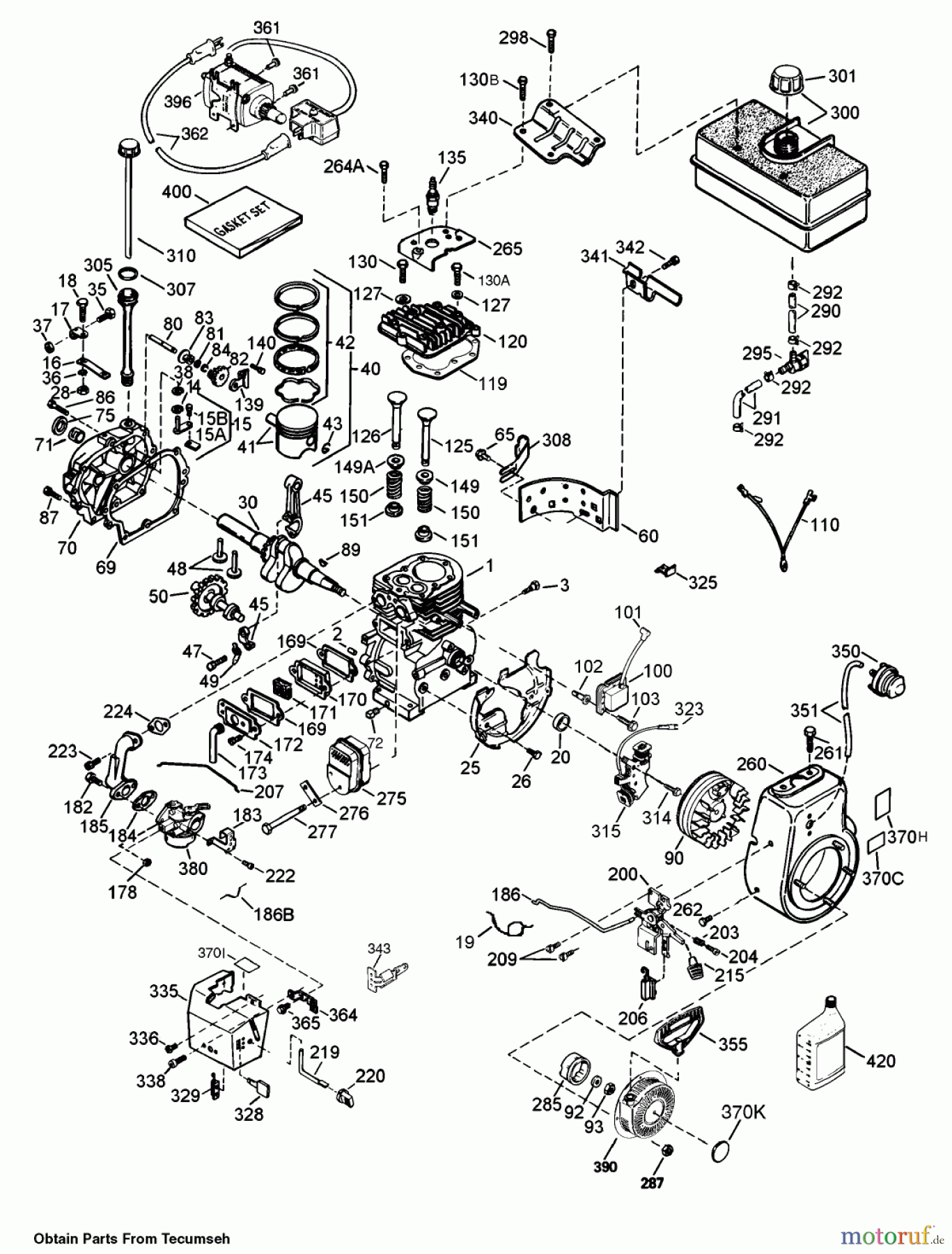 Toro Neu Snow Blowers/Snow Throwers Seite 1 38066 (824XL) - Toro 824XL Power Throw Snowthrower, 2000 (200000001-200999999) ENGINE TECUMSEH MODEL #HMSK80-155672V (MODEL NO. 38086 ONLY)