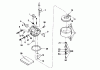 Toro 38073 (724) - 724 Snowthrower, 1993 (3900001-3999999) Ersatzteile CARBURETOR NO. 632371A