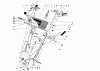 Toro 38073 (724) - 724 Snowthrower, 1993 (3900001-3999999) Ersatzteile HANDLE ASSEMBLY