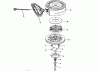 Toro 38073 (724) - 724 Snowthrower, 1993 (3900001-3999999) Ersatzteile REWIND STARTER NO. 590646
