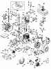 Toro 38072 (724) - 724 Snowthrower, 1996 (6900001-6999999) Ersatzteile ENGINE TECUMSEH MODEL HSK70-130282S
