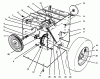 Toro 38072 (724) - 724 Snowthrower, 1996 (6900001-6999999) Ersatzteile TRACTION ASSEMBLY #1