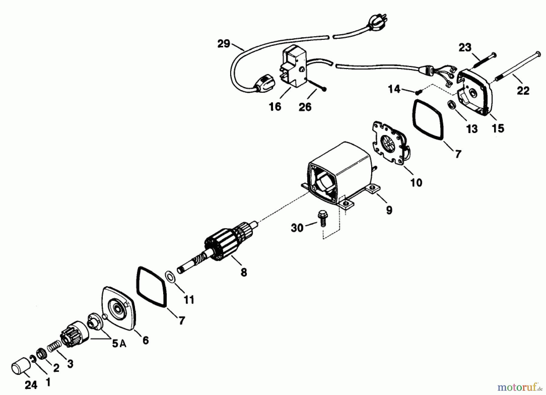 Toro Neu Snow Blowers/Snow Throwers Seite 1 38073 (724) - Toro 724 Snowthrower, 1998 (8900001-8999999) ELECTRIC STARTER KIT NO. 38-7590 (OPTIONAL)
