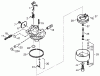 Toro 38072 (724) - 724 Snowthrower, 1999 (9900001-9999999) Ersatzteile CARBURETOR NO. 640082