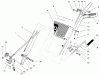 Toro 38072 (724) - 724 Snowthrower, 1999 (9900001-9999999) Ersatzteile HANDLE ASSEMBLY LEFT SIDE