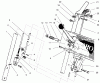 Toro 38072 (724) - 724 Snowthrower, 1999 (9900001-9999999) Ersatzteile HANDLE ASSEMBLY RIGHT SIDE