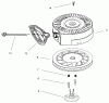 Toro 38072 (724) - 724 Snowthrower, 1999 (9900001-9999999) Ersatzteile RECOIL STARTER NO. 590742