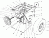 Toro 38072 (724) - 724 Snowthrower, 1999 (9900001-9999999) Ersatzteile TRACTION ASSEMBLY #1