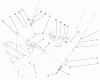 Toro 38072 (724) - 724 Snowthrower, 2000 (200000001-200999999) Ersatzteile LINKAGE AND TRACTION ASSEMBLY