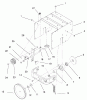 Toro 38072 (724) - 724 Snowthrower, 2000 (200000001-200999999) Ersatzteile TRACTION ASSEMBLY #1