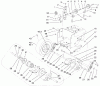 Toro 38079 (924) - 924 Power Shift Snowthrower, 2000 (200000001-200999999) Ersatzteile LOWER TRACTION ASSEMBLY