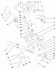 Toro 38079 (924) - 924 Power Shift Snowthrower, 2000 (200000001-200999999) Ersatzteile POWER SHIFT CONTROL ASSEMBLY
