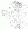 Toro 38079 (924) - 924 Power Shift Snowthrower, 2003 (230000001-230999999) Ersatzteile ENGINE AND TRANSMISSION ASSEMBLY