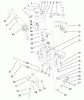 Toro 38079 (924) - 924 Power Shift Snowthrower, 2003 (230000001-230999999) Ersatzteile POWER SHIFT CONTROL ASSEMBLY