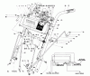 Toro 38080 (824) - 824 Snowthrower, 1979 (9000001-9999999) Ersatzteile HANDLE ASSEMBLY