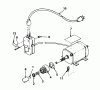 Toro 38080 (824) - 824 Snowthrower, 1979 (9000001-9999999) Ersatzteile STARTER MOTOR KIT NO. 37-4810