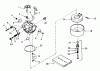 Toro 38080 (824) - 824 Snowthrower, 1980 (0000001-0999999) Ersatzteile CARBURETOR NO. 632111