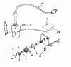Toro 38080 (824) - 824 Snowthrower, 1980 (0000001-0999999) Ersatzteile STARTER MOTOR KIT NO. 37-4810