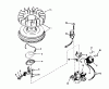 Toro 38080 (824) - 824 Snowthrower, 1984 (4000001-4999999) Ersatzteile MAGNETO NO. 610848