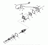 Toro 38080 (824) - 824 Snowthrower, 1987 (7000001-7999999) Ersatzteile ELECTRIC STARTER MOTOR KIT NO. 33329C