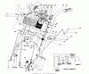 Toro 38080 (824) - 824 Snowthrower, 1987 (7000001-7999999) Ersatzteile HANDLE ASSEMBLY