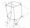 Toro 38080 (824) - 824 Snowthrower, 1987 (7000001-7999999) Ersatzteile SNOW CAB ASSEMBLY MODEL 42-3380
