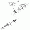 Toro 38080 (824) - 824 Snowthrower, 1989 (9000001-9999999) Ersatzteile ELECTRIC STARTER MOTOR KIT N0. 37-4810