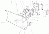 Toro 38080 (824) - 824 Snowthrower, 1989 (9000001-9999999) Ersatzteile GRADER BLADE ASSEMBLY MODEL 59099 (OPTIONAL)