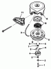 Toro 38080 (824) - 824 Snowthrower, 1989 (9000001-9999999) Ersatzteile REWIND STARTER NO. 590630