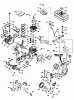 Toro 38080 (824) - 824 Snowthrower, 1990 (0000001-0999999) Ersatzteile ENGINE TECUMSEH MODEL NO. HM80-155291 P