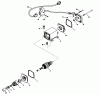 Toro 38080 (824) - 824 Snowthrower, 1992 (2000001-2999999) Ersatzteile ELECTRIC START MOTOR KIT NO. 37-4810