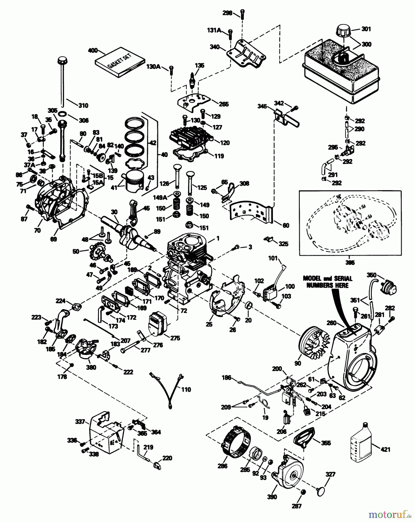 Toro Neu Snow Blowers/Snow Throwers Seite 1 38080 (824) - Toro 824 Snowthrower, 1992 (2000001-2999999) ENGINE TECUMSEH MODEL NO. HM80-155438 P