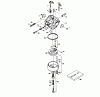 Toro 38080 (824) - 824 Snowthrower, 1993 (3900001-3999999) Ersatzteile CARBURETOR NO. 632334A