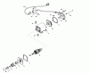 Toro 38080 (824) - 824 Snowthrower, 1993 (3900001-3999999) Ersatzteile ELECTRIC START MOTOR KIT NO. 37-4810