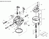 Toro 38084 (824XL) - 824XL Power Throw Snowthrower, 1997 (7900001-7999999) Ersatzteile CARBURETOR TECUMSEH NO. 632334A