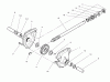 Toro 38084 (824XL) - 824XL Power Throw Snowthrower, 1998 (8900001-8999999) Ersatzteile 24" AUGER GEARCASE ASSEMBLY NO. 74-1560
