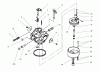Toro 38084 (824XL) - 824XL Power Throw Snowthrower, 1998 (8900001-8999999) Ersatzteile CARBURETOR TECUMSEH #640052