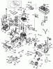 Toro 38084 (824XL) - 824XL Power Throw Snowthrower, 1999 (9900001-9999999) Ersatzteile ENGINE TECUMSEH MODEL #HMSK80-155645V