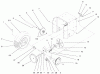 Toro 38084 (824XL) - 824XL Power Throw Snowthrower, 1999 (9900001-9999999) Ersatzteile LOWER TRACTION ASSEMBLY
