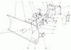 Toro 38085 (824) - 824 Snowthrower, 1986 (6000001-6999999) Ersatzteile GRADER BLADE ASSEMBLY MODEL 59099