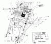 Toro 38085 (824) - 824 Snowthrower, 1986 (6000001-6999999) Ersatzteile HANDLE ASSEMBLY