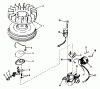 Toro 38085 (824) - 824 Snowthrower, 1986 (6000001-6999999) Ersatzteile MAGNETO NO. 610848