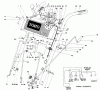 Toro 38085 (824) - 824 Snowthrower, 1990 (0000001-0999999) Ersatzteile HANDLE ASSEMBLY