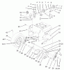 Toro 38087 (1332) - 1332 Power Shift Snowthrower, 2004 (240000001-240999999) Ersatzteile LOWER TRACTION ASSEMBLY