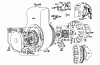 Toro 38090 (1132) - 1132 Snowthrower, 1979 (9000001-9999999) Ersatzteile ENGINE BRIGGS & STRATTON MODEL NO. 190402 TYPE 0989-01 (8 H.P. SNOWTHROWER MODEL 38150) #1